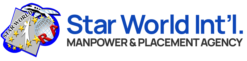Star World Int'l. Manpower & Placement Agency Logo